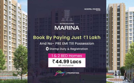 Godrej Marina Kalyan: Unveiling New Riverside 1 & 2 BHK Bed Homes