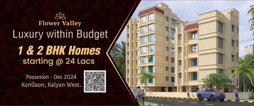 Flower Valley | 1 & 2 Bhk Homes For Sale | Jagani Developers |