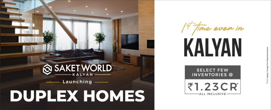 Duplex House in Kalyan: Discover Elevated Living with Abundant Amenities