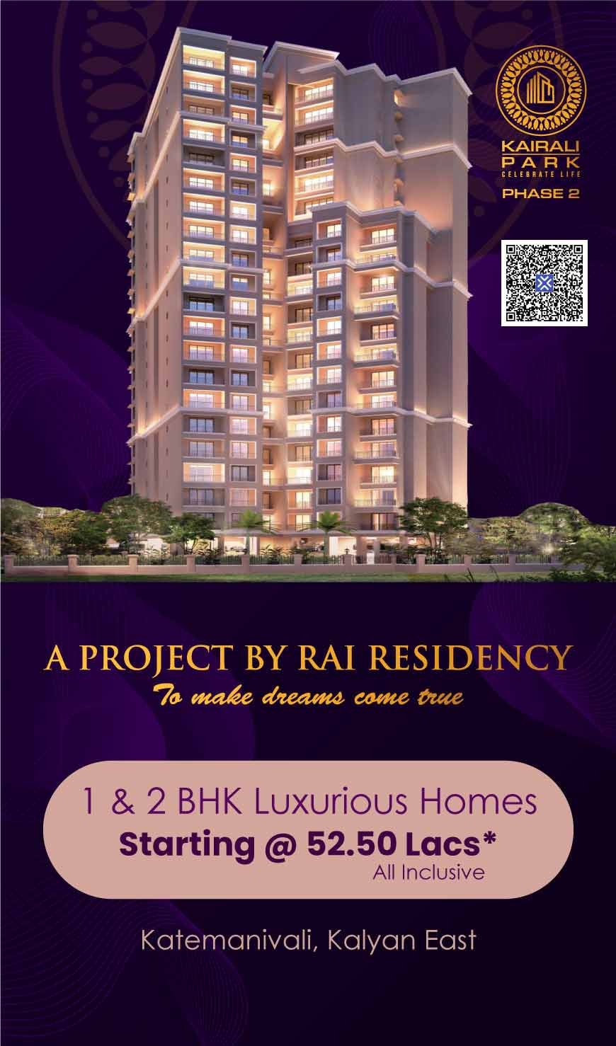Kairali Park by Rai Residency: Elevate Your Lifestyle in the Heart of Kalyan East, Mumbai
