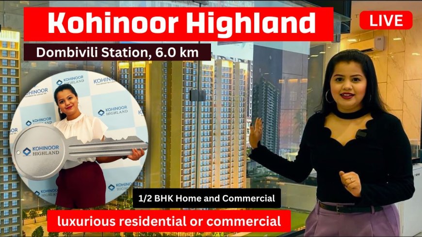1BHK Flats in Kohinoor Highland