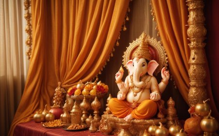 Ganpati Flower Decoration: 20+ Ideas for Ganpati Decoration at Home