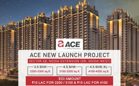 Ace Sector 12 Noida Extension: Redefining Luxury Living in Greater Noida West
