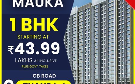 Maha Mauka 1 BHK Started at Just 43.99 Lakhs at Thane