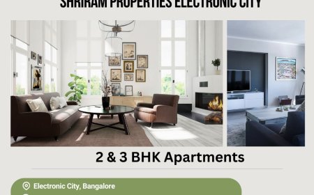 Shriram Properties Electronic City: Modern Community Lifestyle