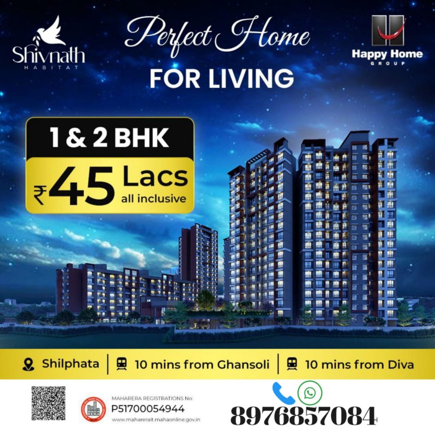 Perfect home for Living Shivnath Habitat shill Raod