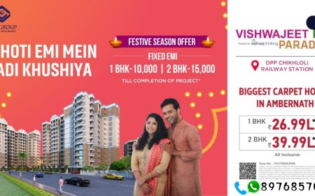 Ambernath me 1 and 2hk Starting Only  26.99 *onwards