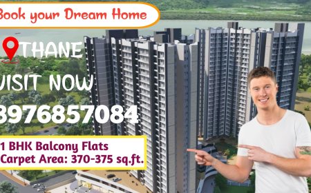 Thane me 1 Bhk start only 48.99** lakhs (gb road)