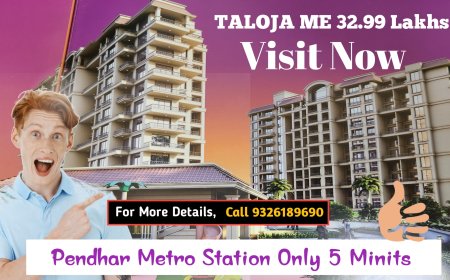 TALOJA ME 1BHK ONLY 32.99* LAKHS Low Prize