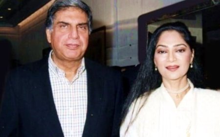 Simi Garewal and Ratan Tata