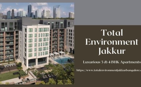 Total Environment Jakkur: Residences For Sale in Bangalore