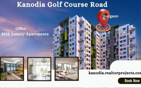 Kanodia Golf Course Road Gurugram |  A New Wave of Living.