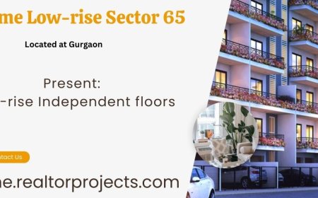 Prime Low-Rise Sector 65 Gurgaon |  City Outside. Tranquility Inside.