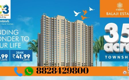 Balaji Estate Dombivli 1/2 BHK Updated Tour New project Dombivali (Manpada)