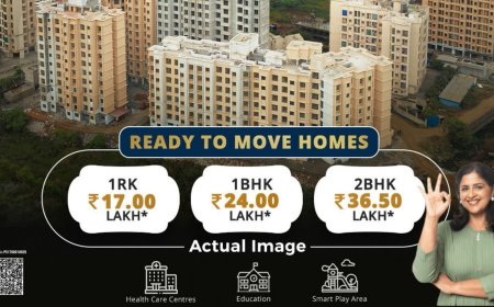 Best in budget ready to move flats. Panvelkar Group,Badlapur.