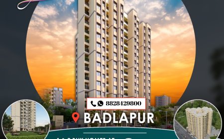 1 bhk and 2 bhk Flat in Badlapur | Badlapur new project