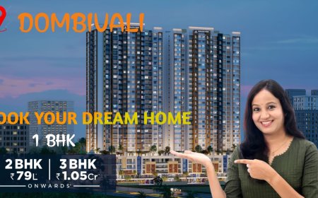 1,2 And  3 BHK Flat In Dombivli | Near Dmart | Mahavir Pride Dombivli Sample Flat