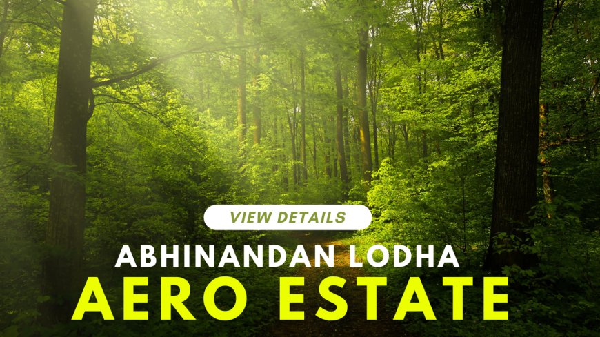 Invest In Abhinandan Lodha Aero Estate Plots in Khopoli