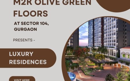 M2K Olive Green Floors Sector 104 Gurugram: The Essence of Modern Urban Living