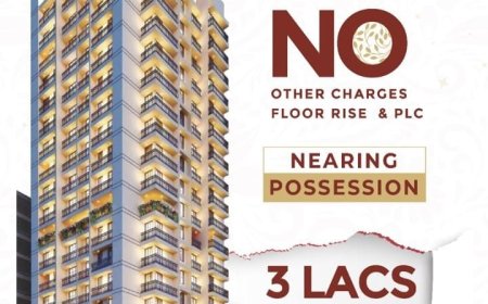 THANE Near station, 2BHK 648sq.ft | 3BHK 884sq.ft