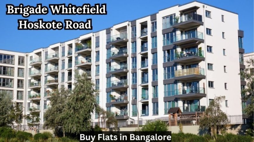 Brigade Whitefield Hoskote Road | Buy Flats in Bangalore