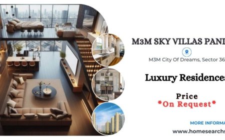 M3M Sky Villas Panipat  - Finest Planning And Lavish Living