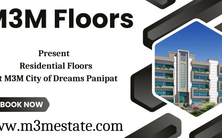 M3M Floors at M3M City of Dreams Township In Panipat - Your Urban Oasis