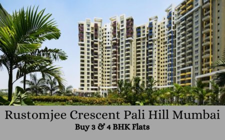 Rustomjee Crescent Pali Hill: Luxurious Apartments in Mumbai