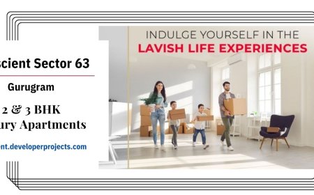 Conscient Sector 63 Gurugram: Luxury Living Redefined with 2 and 3 BHK Apartments