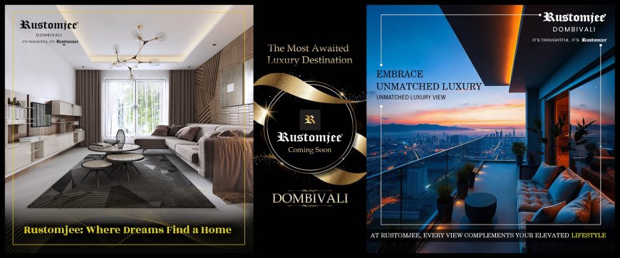 Rustomjee Flats in Dombivli – Premium 2BHK Homes with Luxury & Comfort