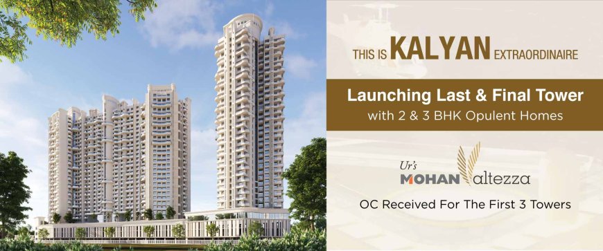 Exclusive 2 BHK Luxury Apartments at Mohan Group Khadakpada – Your Dream Home Awaits