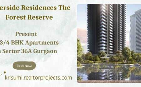 Krisumi Waterside Residences The Forest Reserve in Sector 36A Gurgaon