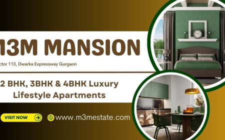 M3M Mansion Gurugram: A Luxurious Residential Haven