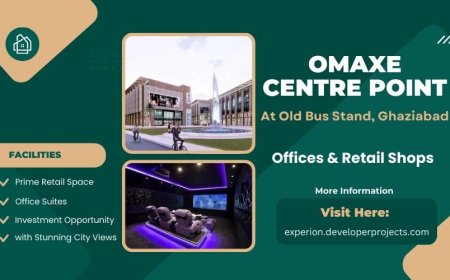 Omaxe Centre Point Old Bus Stand | Offices & Retail Shops In Ghaziabad