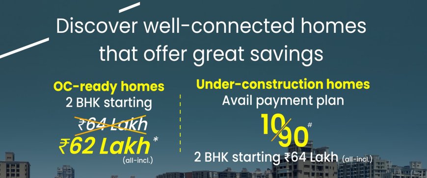 Property in Kalyan for Modern Living| Mahindra happinest|