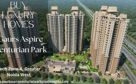 Gaurs Aspire Centurian Park: A Luxurious Abode in Greater Noida West