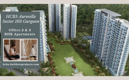 HCBS Auroville Sector 103 Projects Gurugram | Beautifully Designed Residential Apartment