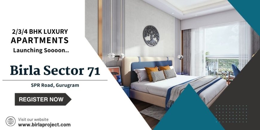 Birla Sector 71 | Urban Apartments In Gurugram | Close to SPR Road
