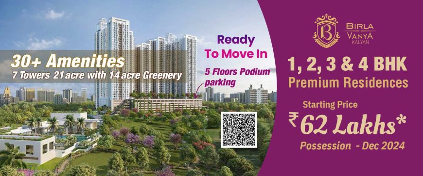 Birla Vanya 1,2,3 & 4 BHK Flat in Kalyan