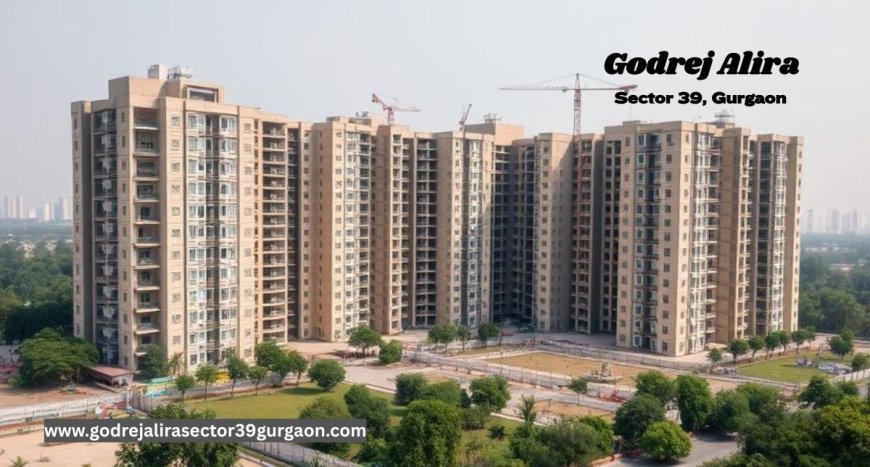 Godrej Alira Sector 39 Gurgaon: New Flats on Golf Course Road