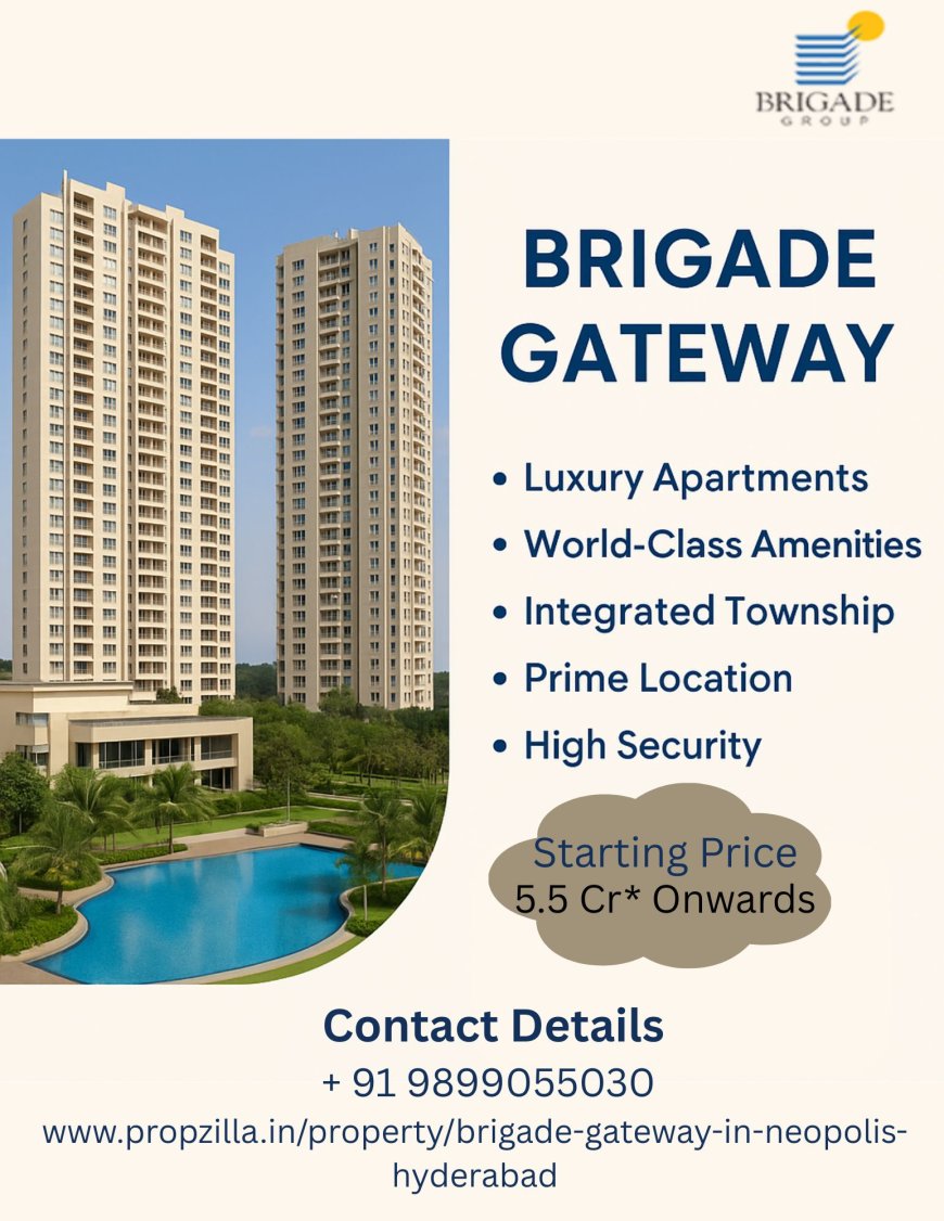 Brigade Gateway: A Complete Guide to Apartments, Prices & Master Plan