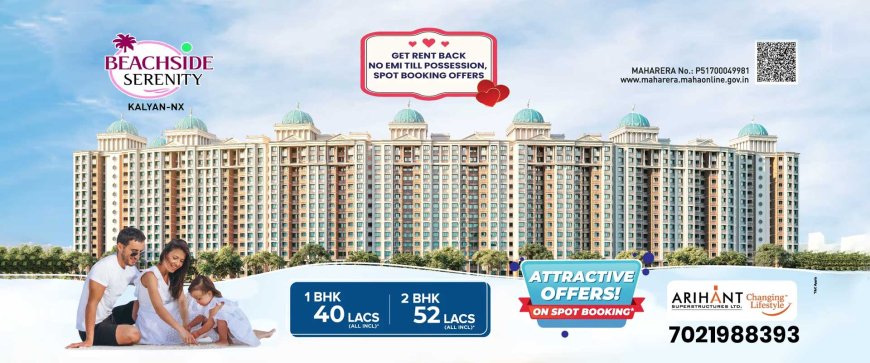 Arihant Aaradhya, Kalyan West – Smart Homes with Luxury Amenities