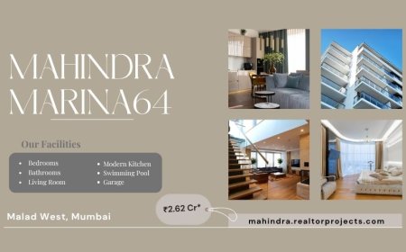 Mahindra Marina64 Malad West | Luxury Is All About Space In Mumbai