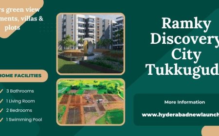 Ramky Discovery City Tukkuguda In Sri Sailam Highway | A Green Oasis on Hyderabad's Horizon