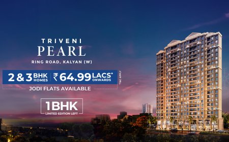 Triveni Pearl Kalyan West – 1 & 2 BHK Flats on Ring Road with Rooftop Amenities