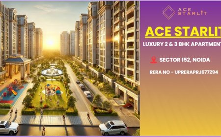 ACE Starlit Exclusive Offer –9268 900 800 Ready-to-Move 2 & 3 BHK Luxury Apartments in Sector 152 Noida