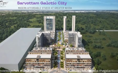 Sarvottam Galactic City | Modern Affordable Studio at Greater Noida