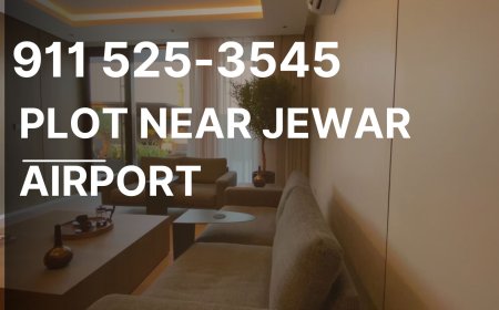 Approved Residential Plot Near Jewar Airport - Book@ 911-525-3545