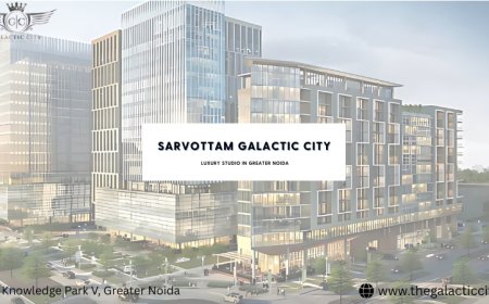 Sarvottam Galactic City | New luxury Studio Apartment in Greater Noida