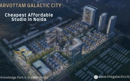 Sarvottam Galactic City | New Studio Apartments in Noida